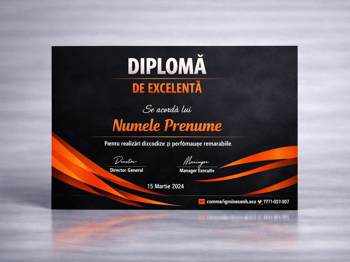 Diplome personalizate